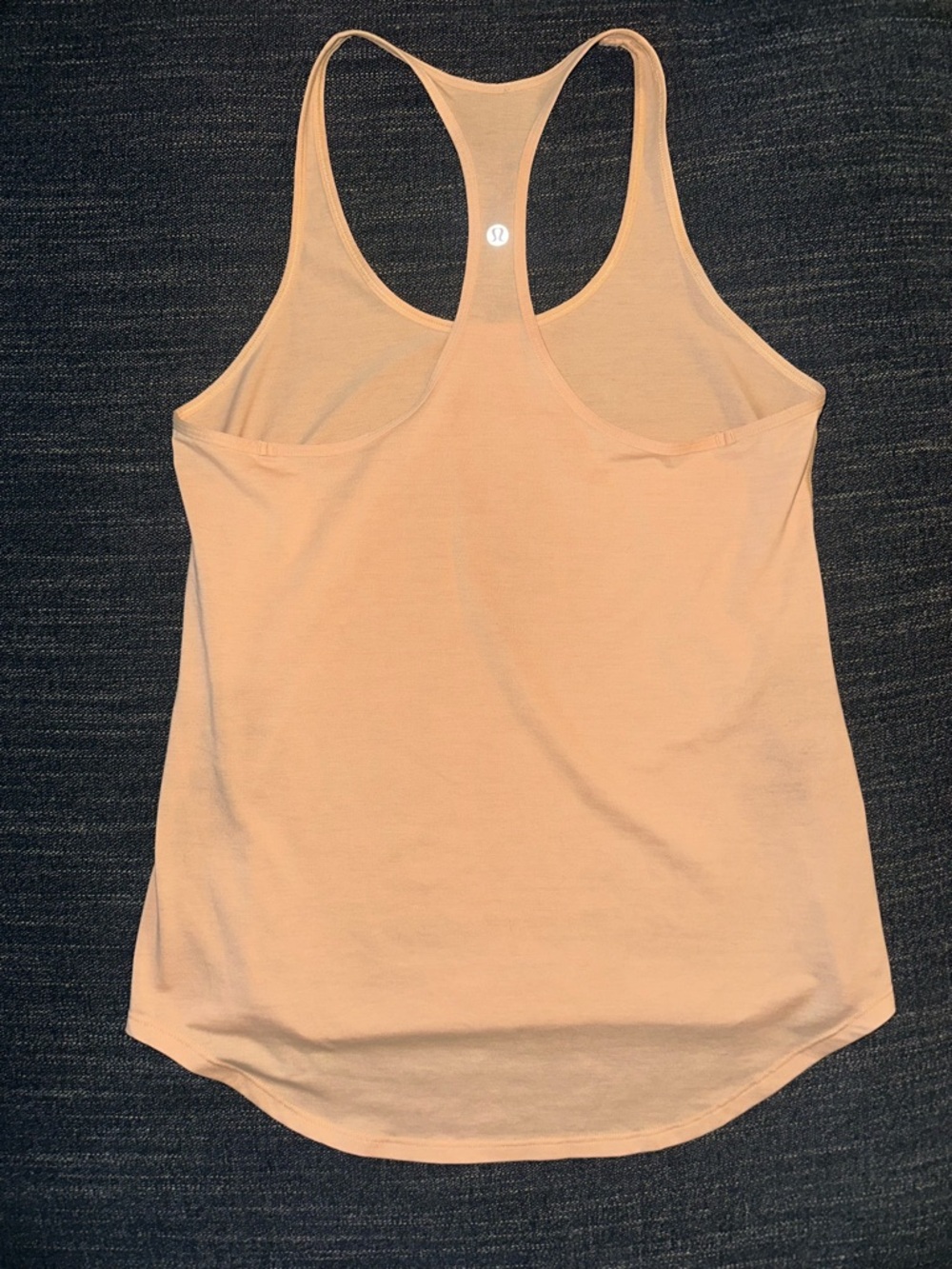 Lululemon Light Orange Tank Top 4 6 Yoga Shirt Racerback Swiftly Tech Peach RARE